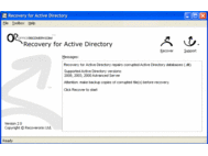 Recovery for ActiveDirectory screenshot